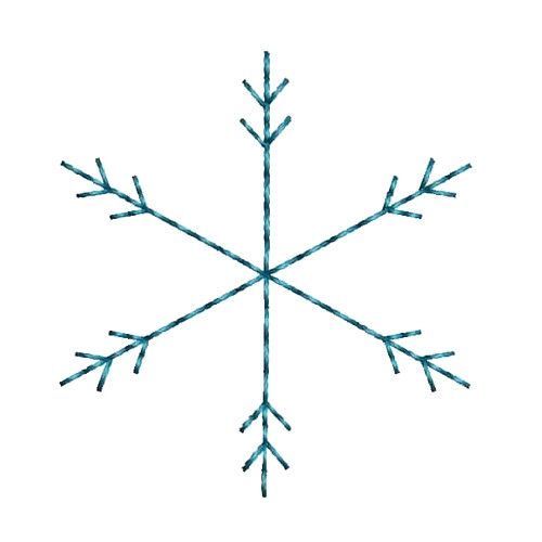 snowflake outline type machine embroidery design, digital embroidery, snow flake, NPE, Needle Passion Embroidery